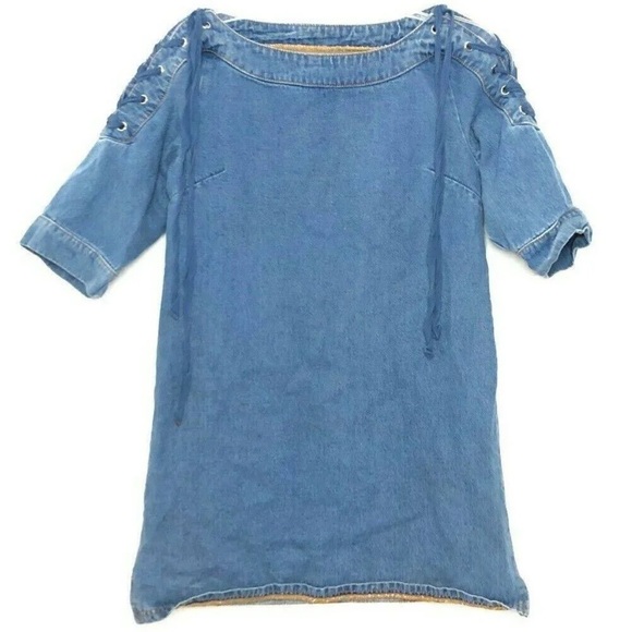 Maeve Anthropologie Mini Dress! 🩵 - Picture 3 of 8